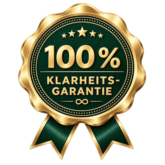 100 Prozent Klarheitsgarantie für den Money Code